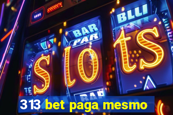 313 bet paga mesmo